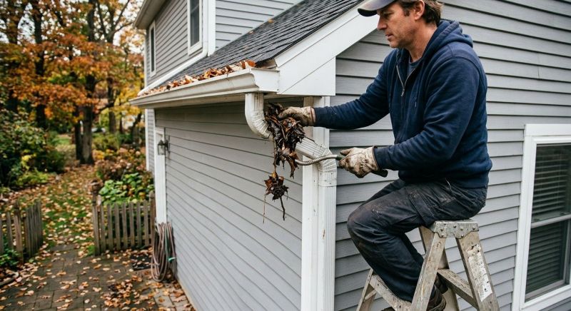 Downspout Cleaning in Richmond, VA